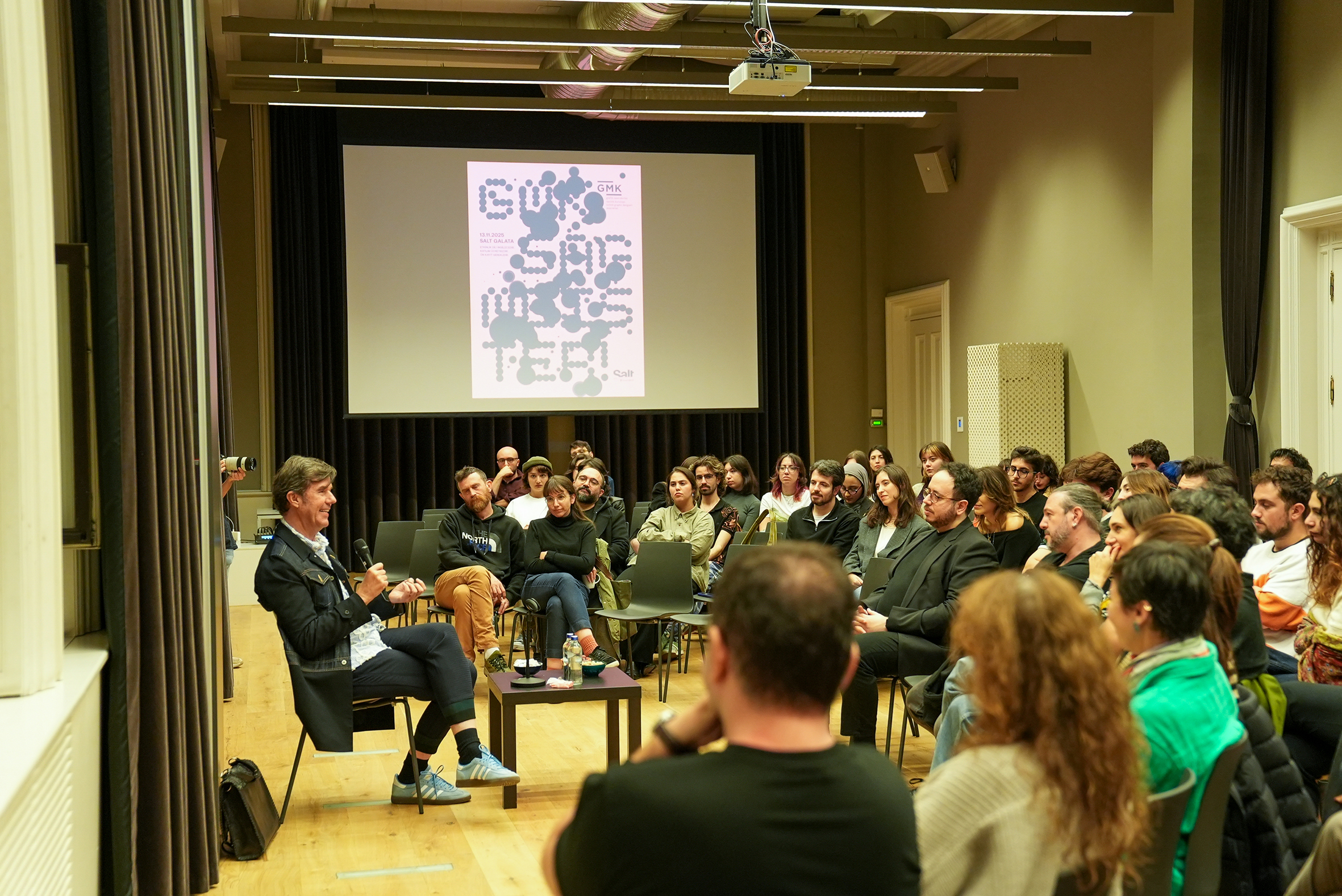 "GMK x Stefan Sagmeister" Salt Galata'da Gerçekleşti