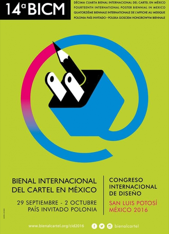 14. Meksika Uluslararası Afiş Bienali'nden Polonya'ya Selam!