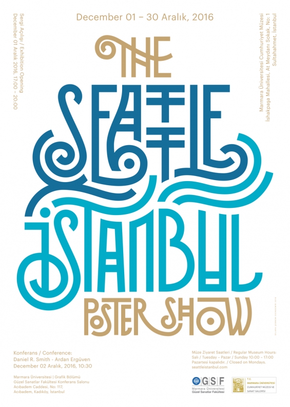 The Seattle-Istanbul Poster Show:  ABD ve Türkiye’den Kültürel Afiş Tasarımları