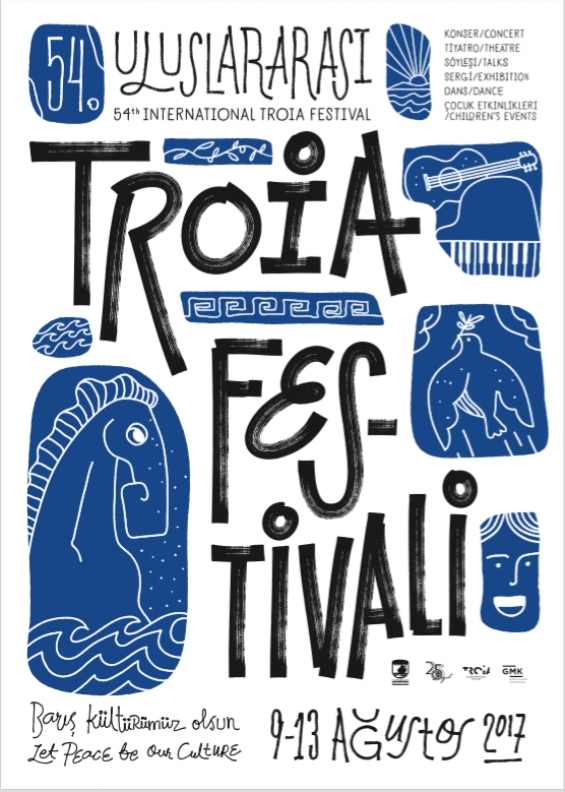 54. Uluslararası Troia Festivali'nin Afişi Belli Oldu!