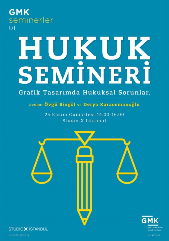 GMK Seminerler 01: Grafik Tasarımda Hukuksal Sorunlar