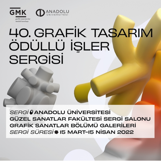 40. Grafik Tasarım Sergisi’nin Ödüllü İşleri Anadolu Üniversitesi’nde