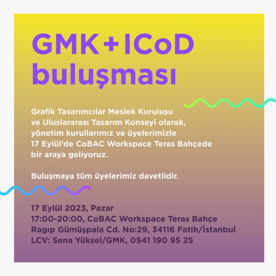 GMK ve ICoD İstanbul’da Buluşuyor