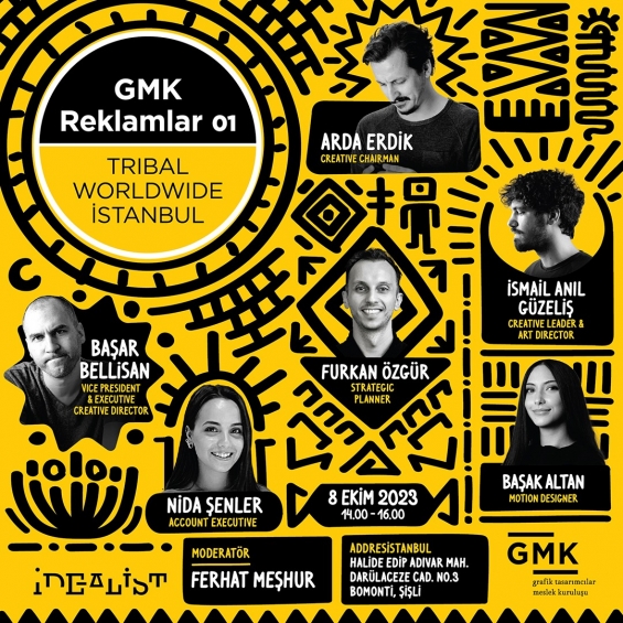 “GMK Reklamlar 01: Tribal Worldwide İstanbul” Yayında!