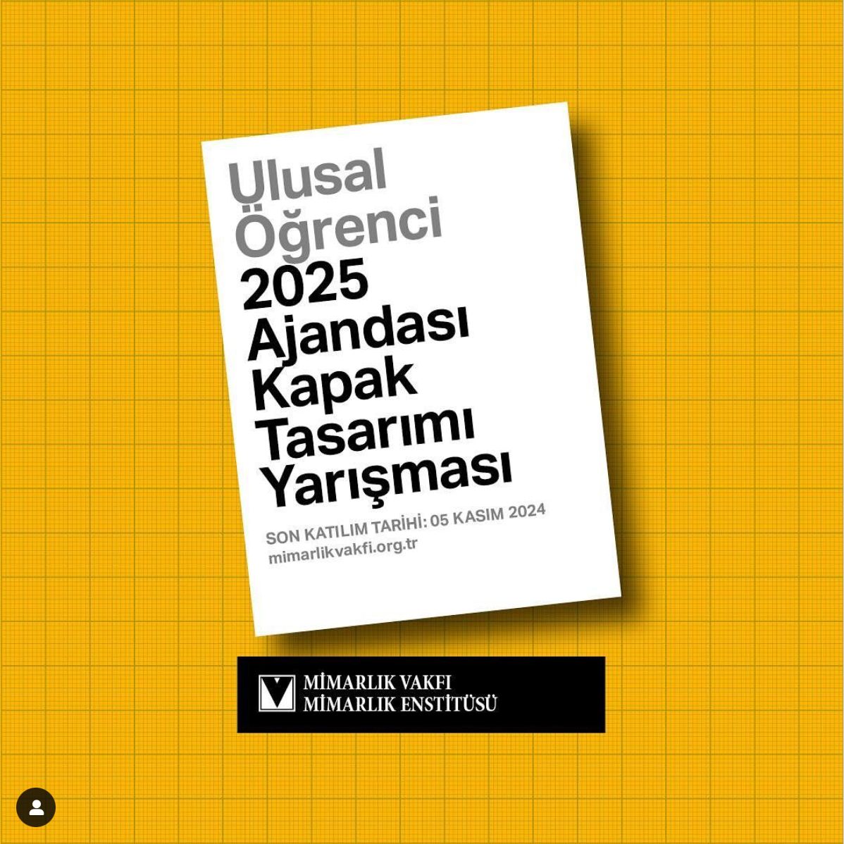 Ulusal Öğrenci 2025 Ajandası Kapak Tasarımı Yarışması