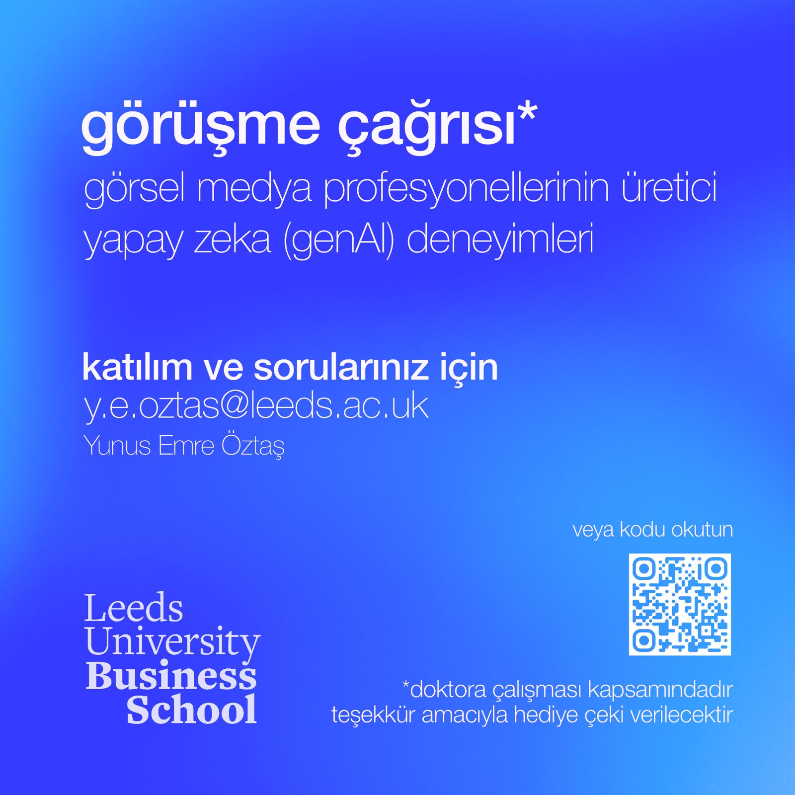 Anket: Görsel Medya Profesyonellerinin Üretici Yapay Zekâ (genAI) Deneyimleri