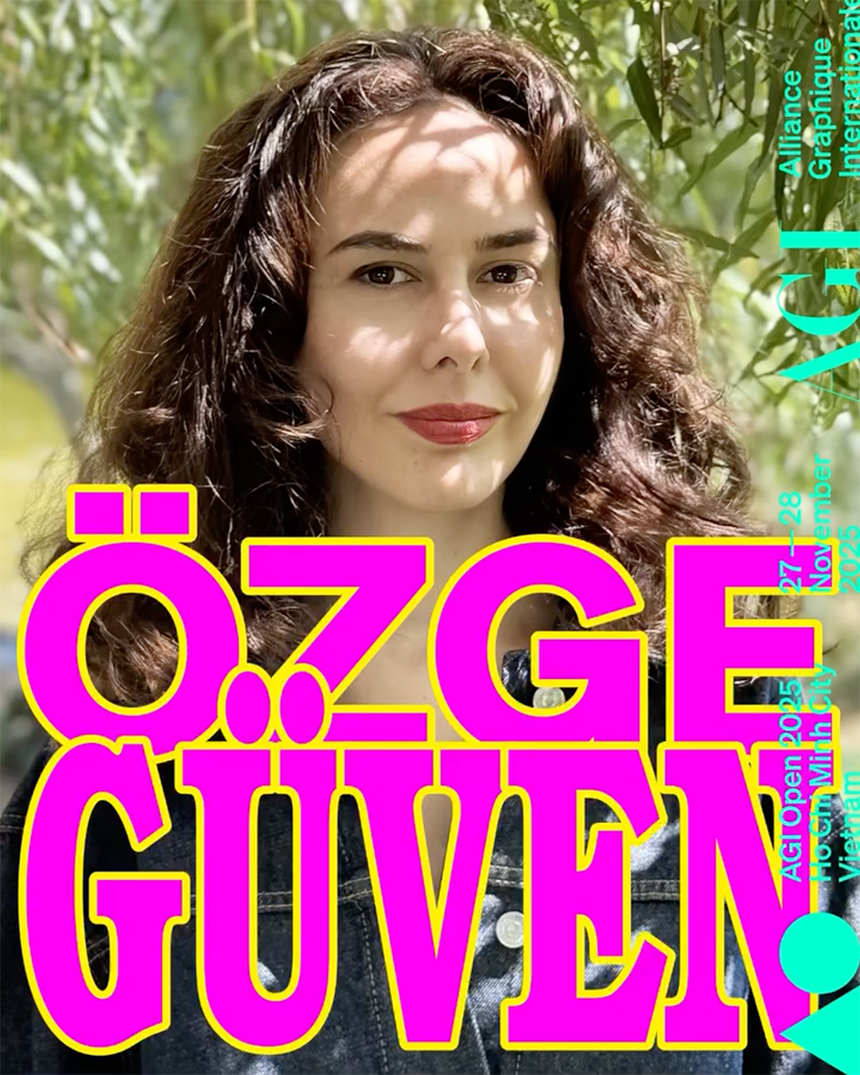 Özge Güven Uluslararası Tasarım Buluşması AGI Open 2025'te
