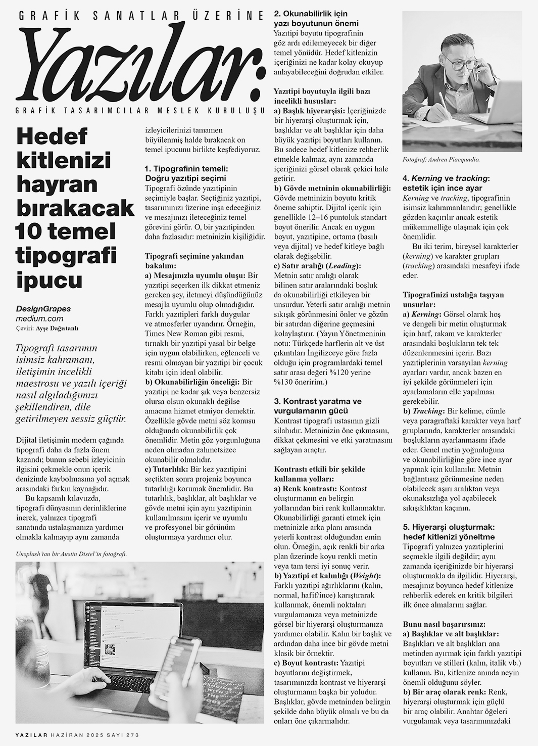 Haziran 2025 / Sayı 273
